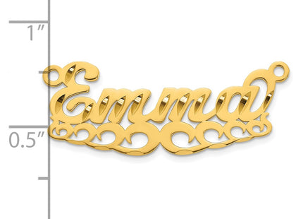 SS/Gold Plated Jewelry Style XNA1540GP - Classique Jewelry Inc.