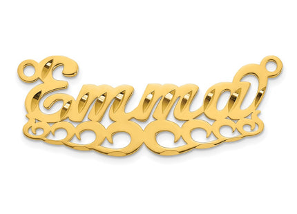 SS/Gold Plated Jewelry Style XNA1540GP - Classique Jewelry Inc.