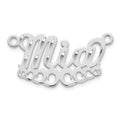 Sterling Silver / Rhodium-Plated