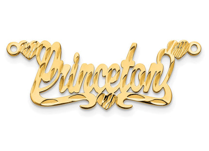 SS/Gold Plated Jewelry Style XNA164GP - Classique Jewelry Inc.