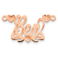 14K Rose Gold