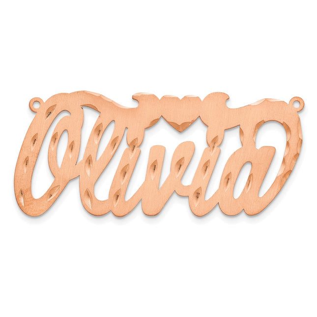 14k Rose Gold Jewelry Style XNA171R - Classique Jewelry Inc.