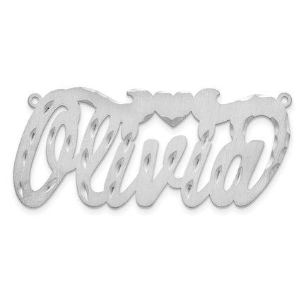 10k White Gold Jewelry Style 10XNA171W - Classique Jewelry Inc.