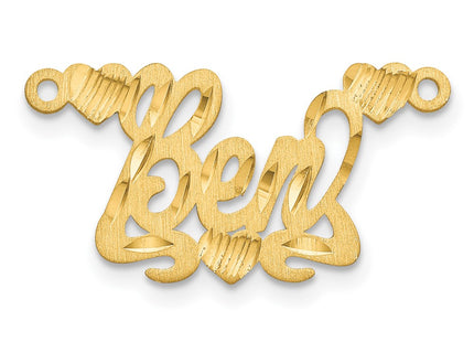SS/Gold Plated Jewelry Style XNA186GP - Classique Jewelry Inc.