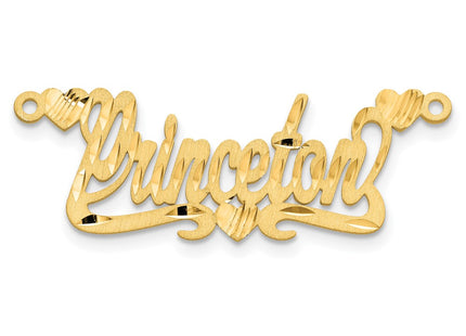 SS/Gold Plated Jewelry Style XNA186GP - Classique Jewelry Inc.