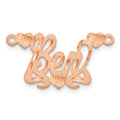 Sterling Silver / Rose Gold-Plated