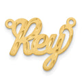 14K Yellow Gold