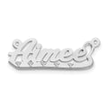 14K White Gold