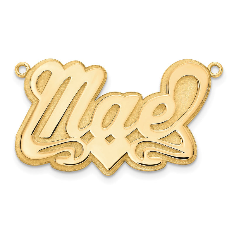 Name necklace, alternate view