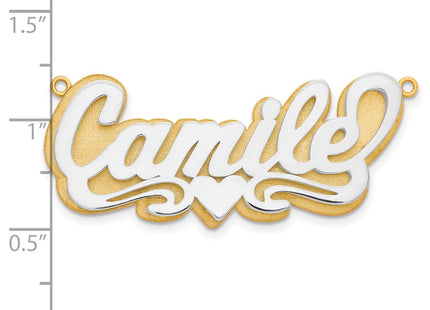 14k Two-tone Jewelry Style XNA237T - Classique Jewelry Inc.