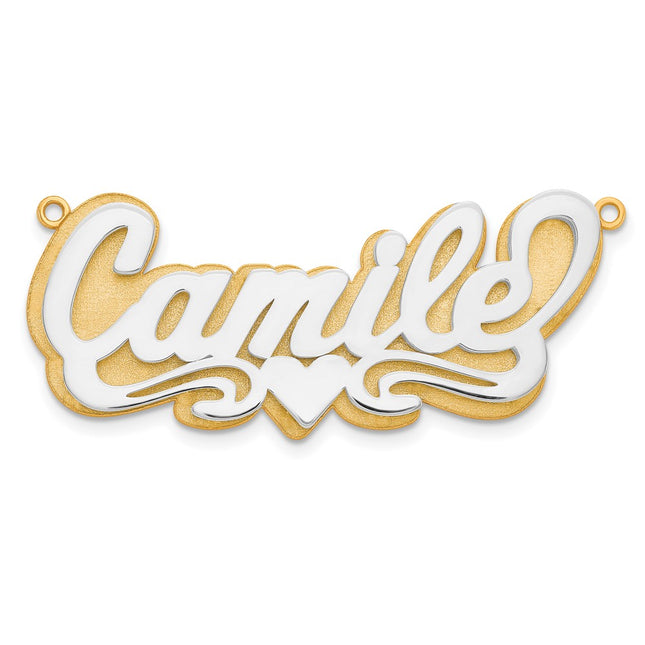 14k Two-tone Jewelry Style XNA237T - Classique Jewelry Inc.