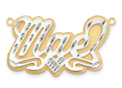14k Two-tone Jewelry Style XNA238T - Classique Jewelry Inc.