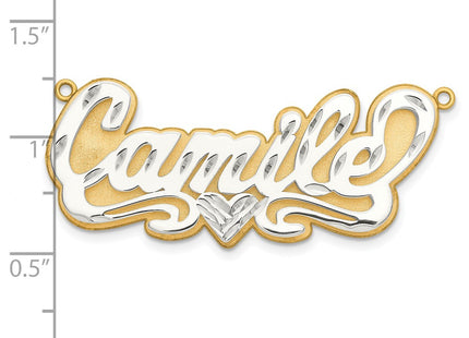 14k Two-tone Jewelry Style XNA238T - Classique Jewelry Inc.