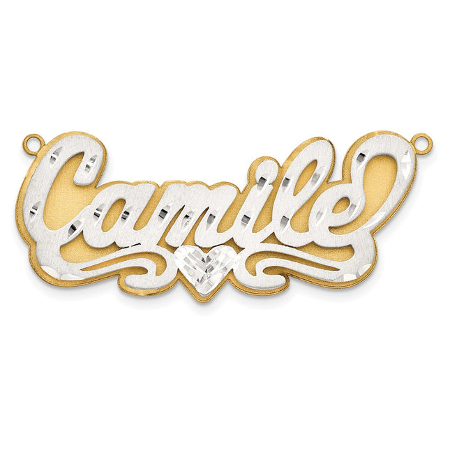 14k Two-tone Jewelry Style XNA239T - Classique Jewelry Inc.