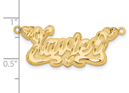 SS/Gold Plated Jewelry Style XNA245GP - Classique Jewelry Inc.
