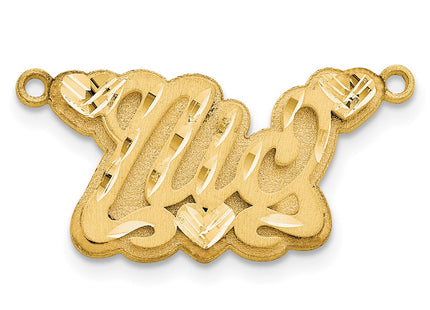 SS/Gold Plated Jewelry Style XNA249GP - Classique Jewelry Inc.