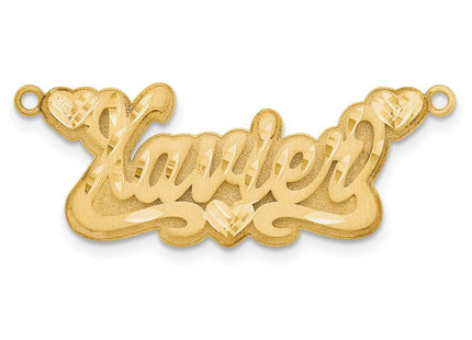 SS/Gold Plated Jewelry Style XNA249GP - Classique Jewelry Inc.