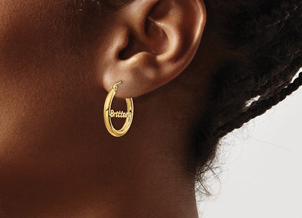 14k Yellow Gold Earrings Style XNA256Y - Classique Jewelry Inc.