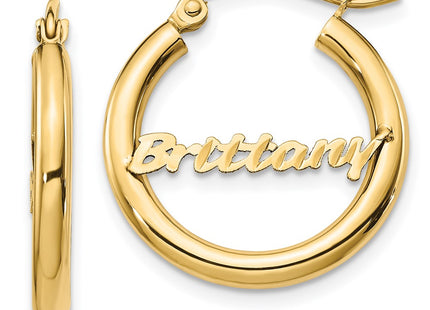 14k Yellow Gold Earrings Style XNA256Y - Classique Jewelry Inc.