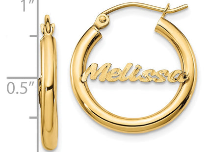 14k Yellow Gold Earrings Style XNA257Y - Classique Jewelry Inc.