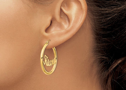 14k Yellow Gold Earrings Style XNA270Y - Classique Jewelry Inc.