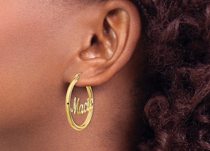 14k Yellow Gold Earrings Style XNA271Y - Classique Jewelry Inc.