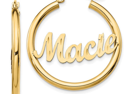 14k Yellow Gold Earrings Style XNA271Y - Classique Jewelry Inc.