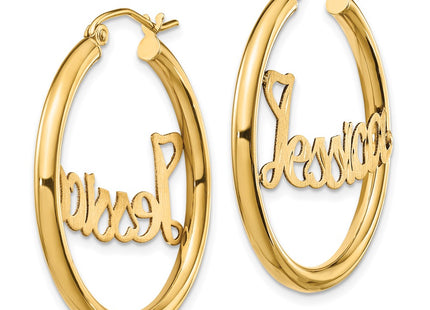 14k Yellow Gold Earrings Style XNA272Y - Classique Jewelry Inc.