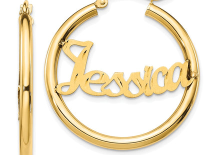 14k Yellow Gold Earrings Style XNA272Y - Classique Jewelry Inc.