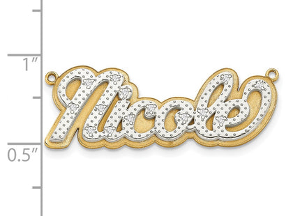 10k White Gold Pendants Style 10XNA45W - Classique Jewelry Inc.