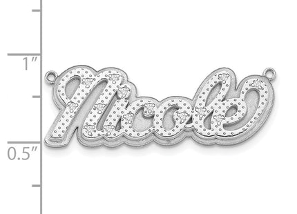 14k White Gold Pendants Style XNA45W - Classique Jewelry Inc.