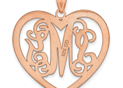 SS/Rose Plated Pendants Style XNA497RP - Classique Jewelry Inc.