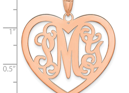 SS/Rose Plated Pendants Style XNA497RP - Classique Jewelry Inc.