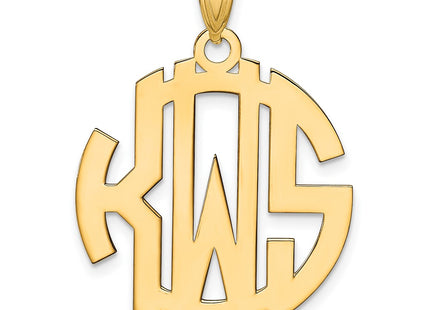 SS/Gold Plated Pendants Style XNA501GP - Classique Jewelry Inc.