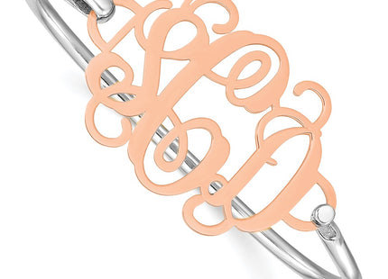 SS/Rose Plated Jewelry Style XNA505RP - Classique Jewelry Inc.
