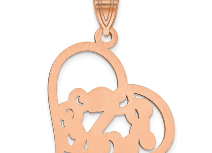 SS/Rose Plated Pendants Style XNA520RP - Classique Jewelry Inc.