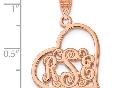 SS/Rose Plated Pendants Style XNA520RP - Classique Jewelry Inc.