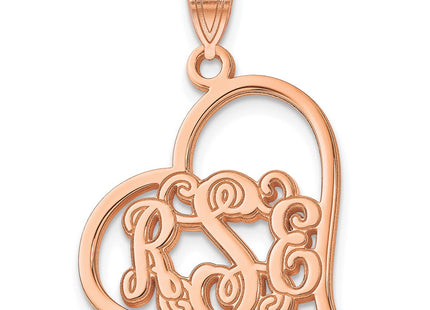 SS/Rose Plated Pendants Style XNA520RP - Classique Jewelry Inc.