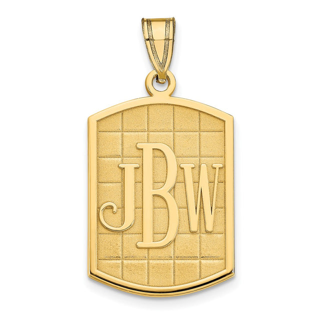 SS/Gold Plated Pendants Style XNA526GP - Classique Jewelry Inc.