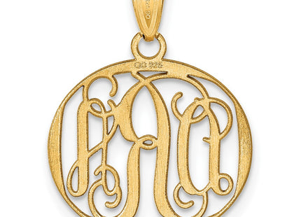 SS/Gold Plated Pendants Style XNA527GP - Classique Jewelry Inc.