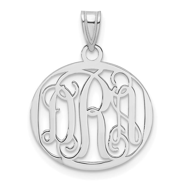 14k White Gold Pendants Style XNA527W - Classique Jewelry Inc.