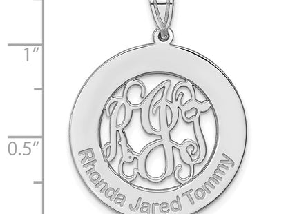 14k White Gold Pendants Style XNA530W - Classique Jewelry Inc.