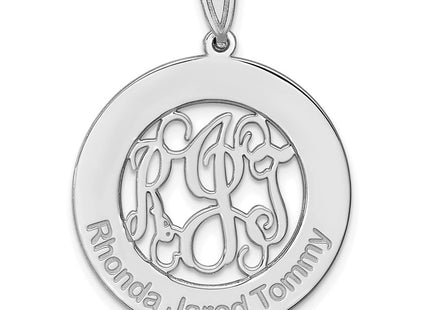 14k White Gold Pendants Style XNA530W - Classique Jewelry Inc.