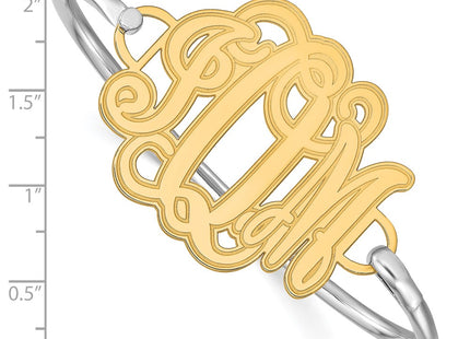 SS/Gold Plated Jewelry Style XNA558GP - Classique Jewelry Inc.