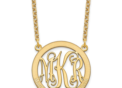SS/Gold Plated Jewelry Style XNA569GP - Classique Jewelry Inc.