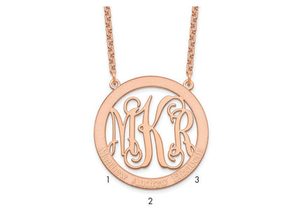 SS/Rose Plated Jewelry Style XNA570RP - Classique Jewelry Inc.