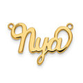 14K Yellow Gold