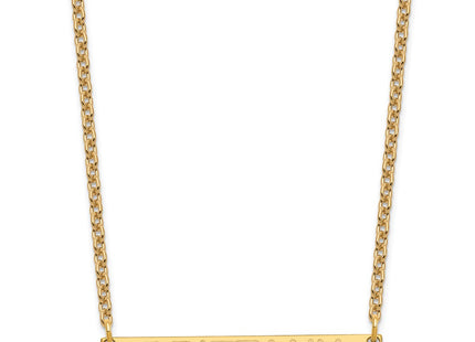 SS/Gold Plated Jewelry Style XNA644GP - Classique Jewelry Inc.