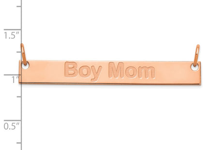 SS/Rose Plated Jewelry Style XNA645RP - Classique Jewelry Inc.