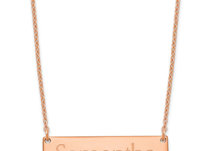 SS/Rose Plated Jewelry Style XNA647RP - Classique Jewelry Inc.